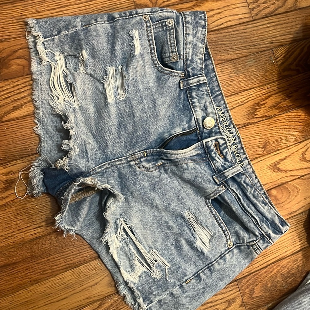 American eagle denim shorts